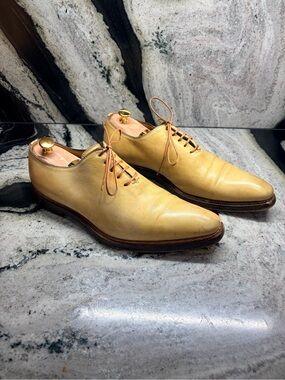 Stefano Branchini Wholecut Leather Oxford Shoes UK 9 US 10 Made Italy